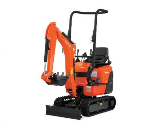 miniexcavadora kubota 1000kg