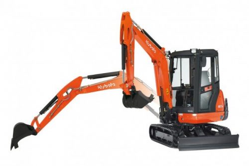 miniexcavadora kubota 2700kg