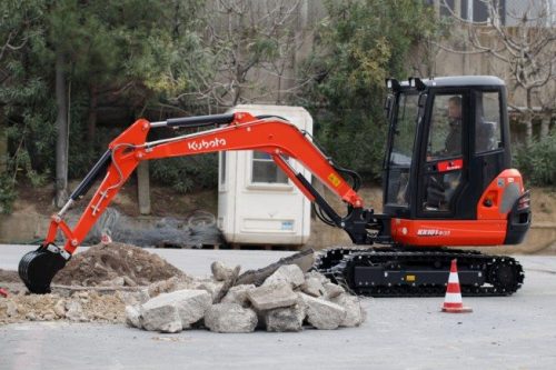 miniexcavadora kubota 3500kg