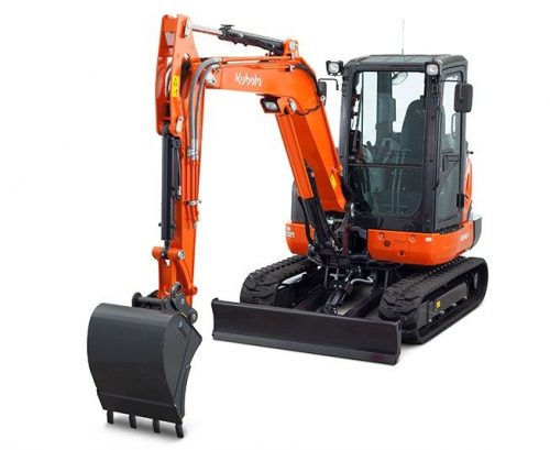 miniexcavadora kubota 4100kg