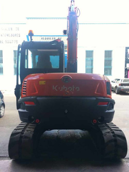 miniexcavadora kubota segunda mano